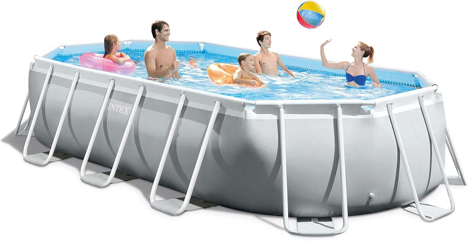 16.5'X9'X48 Prism Frame Oval Pool Set