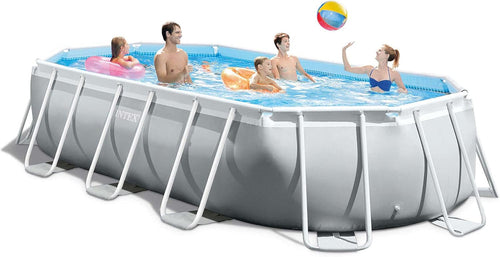 16.5'X9'X48 Prism Frame Oval Pool Set