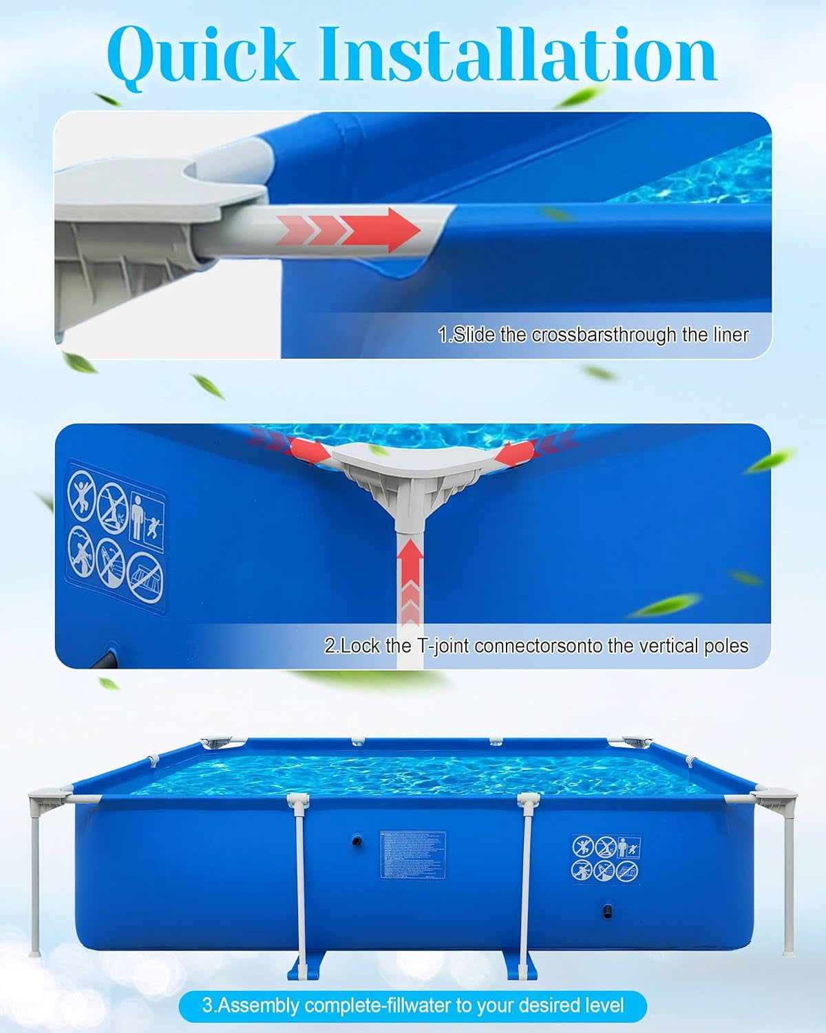 Frame Pool 260 X 160 X 63 Cm