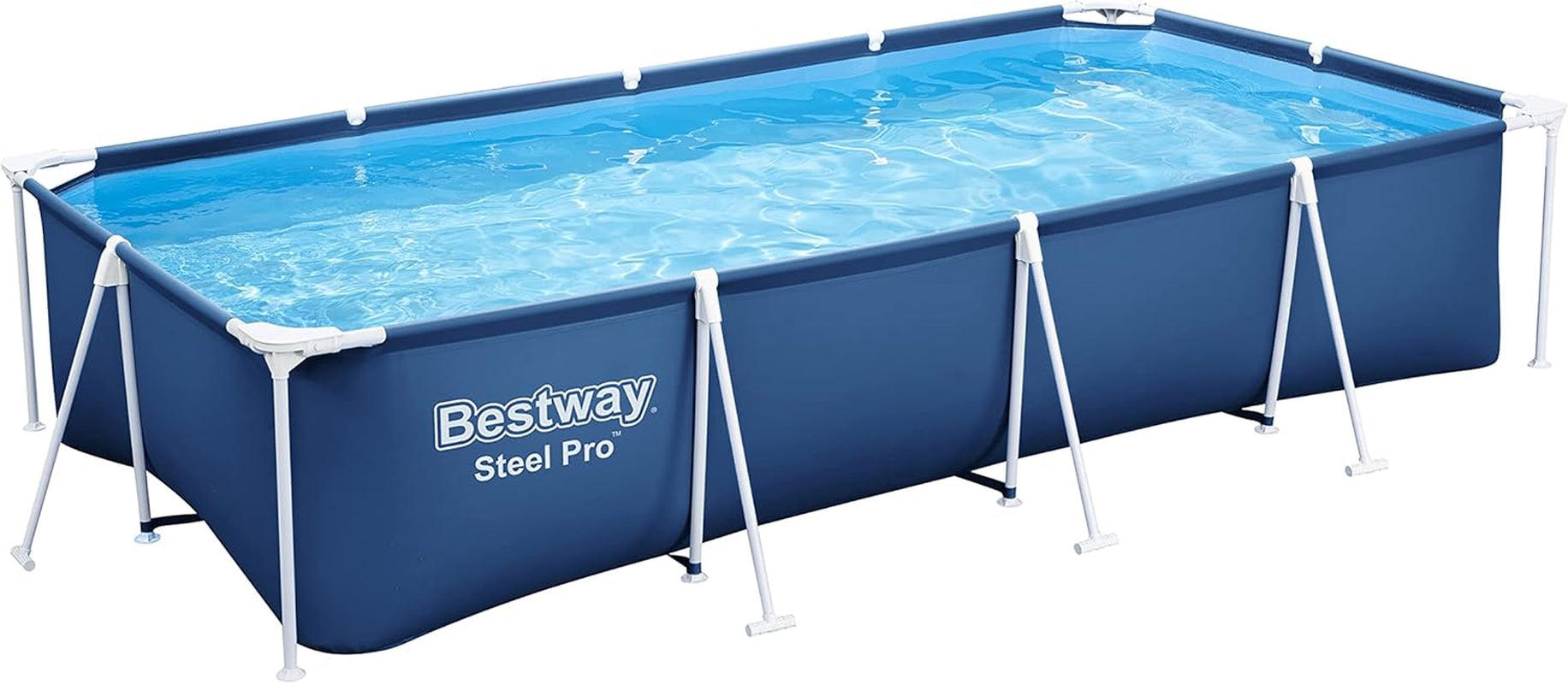 Steel Pro | Metal Frame above Ground Pool, Family Outdoor Pool 13.1Ft