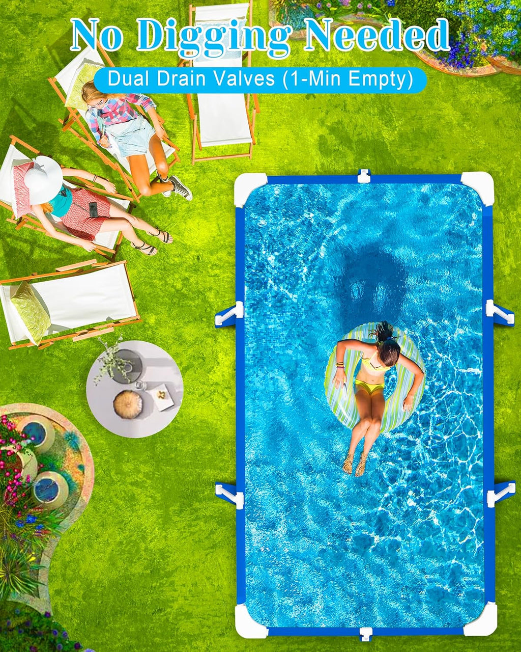 Frame Pool 260 X 160 X 63 Cm