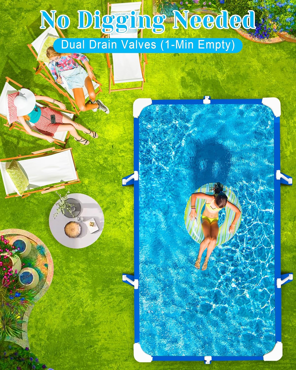 Frame Pool 260 X 160 X 63 Cm